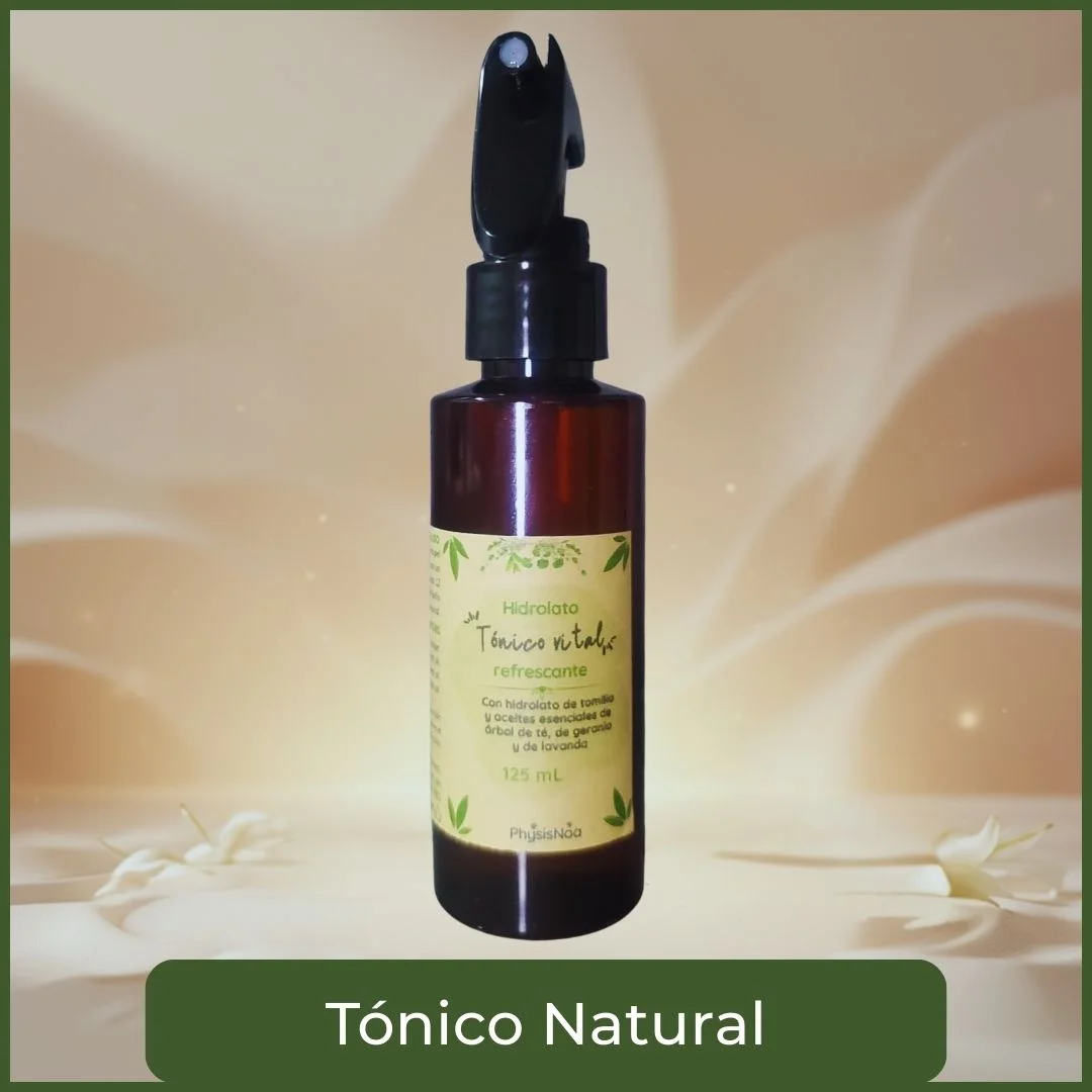 Tónico natural para la cara y el cuerpo