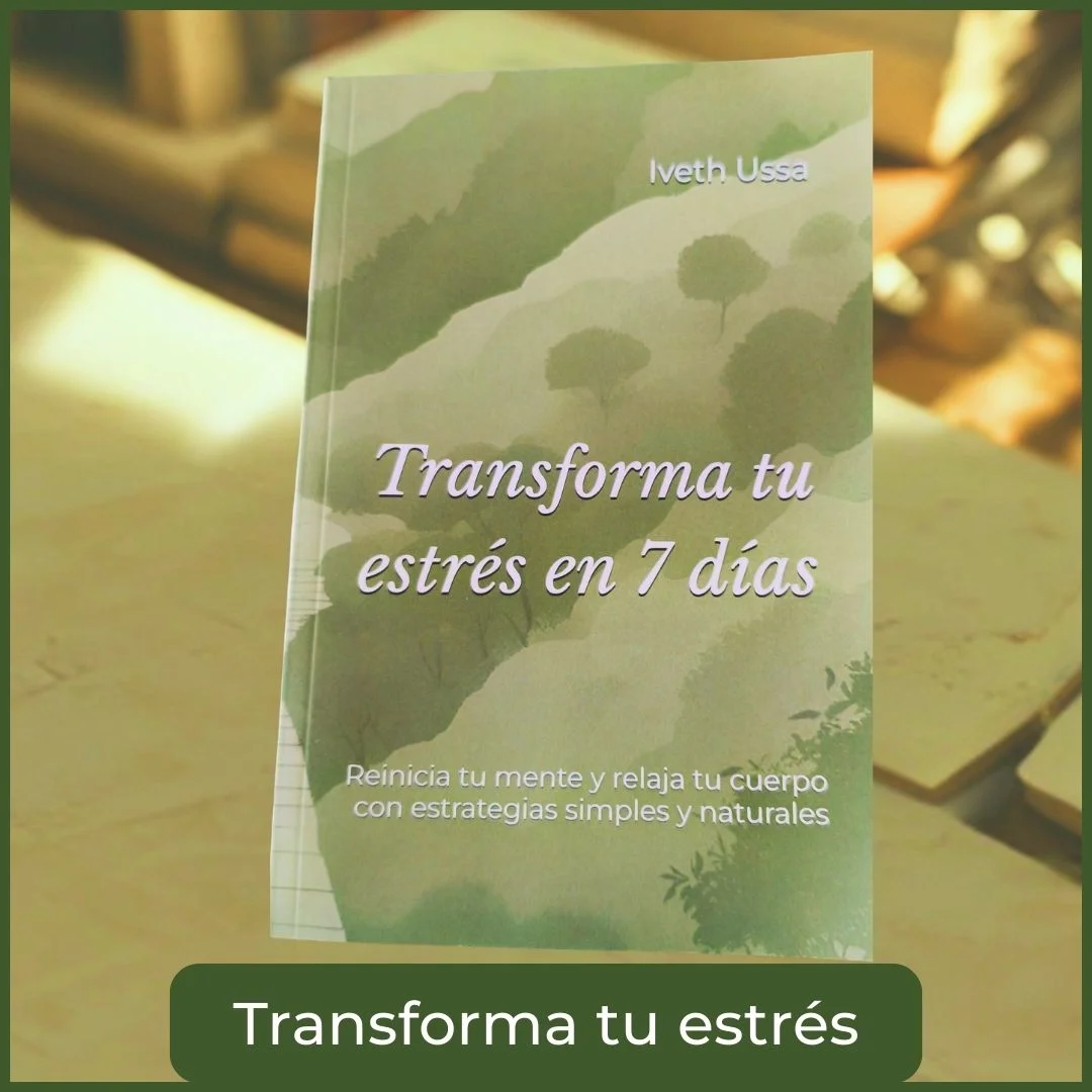 elimina tu estrés en 7 días portada de libro físico